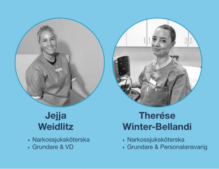 Grundarna Jejja Weidlitz och Therése Winter-Bellandi